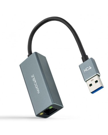 Adaptador usb 3.0 - rj45 nanocable 10.03.0405/ 1000mbps