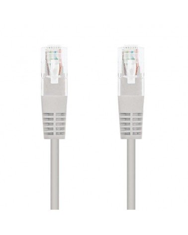 Cable de red rj45 utp nanocable 10.20.0130 cat.5e/ 30m/ gris