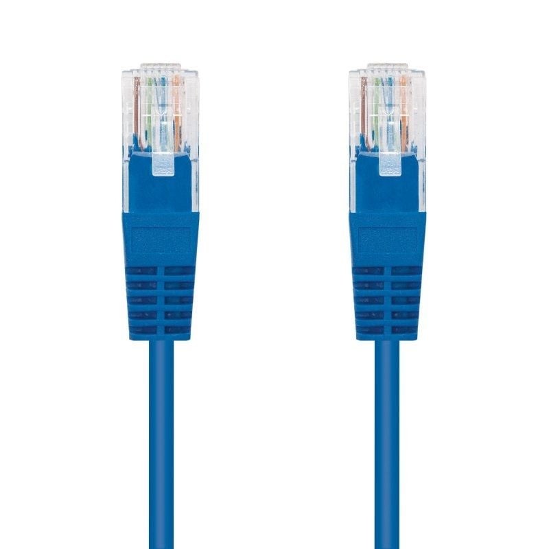 Cable de red rj45 utp nanocable 10.20.0400-l25-bl cat.6/ 25cm/ azul