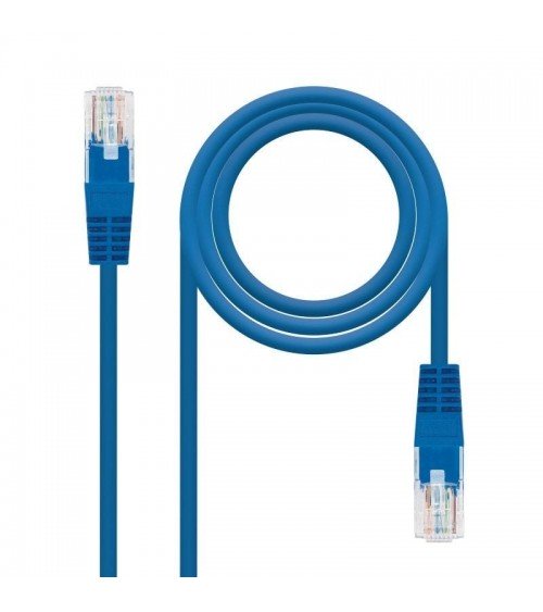 Cable de red rj45 utp nanocable 10.20.0400-l30 cat.6/ 30cm/ azul
