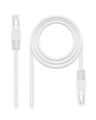 Cable de red rj45 utp nanocable 10.20.0400-l30 cat.6/ 30cm/ blanco