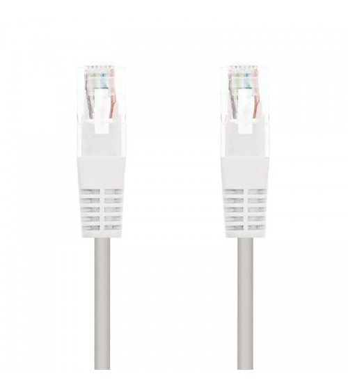 Cable de red rj45 utp nanocable 10.20.0401-w cat.6/ 1m/ blanco
