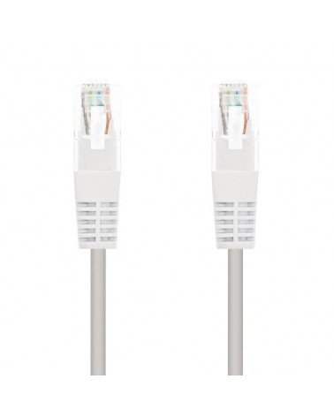 Cable de red rj45 utp nanocable 10.20.0402-w cat.6/ 2m/ blanco
