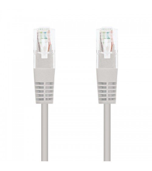 Cable de red rj45 utp nanocable 10.20.0403 cat.6/ 3m/ gris