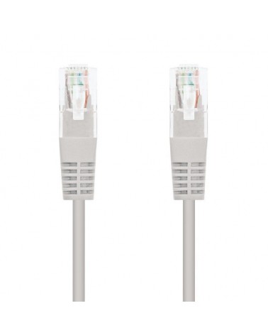 Cable de red rj45 utp nanocable 10.20.0403 cat.6/ 3m/ gris