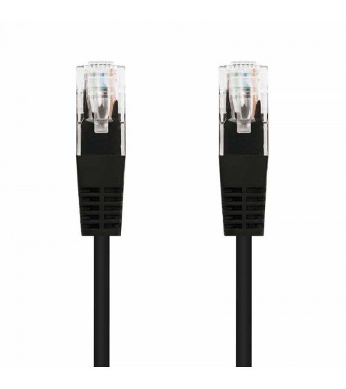 Cable de red rj45 utp nanocable 10.20.0403-bk cat.6/ 3m/ negro
