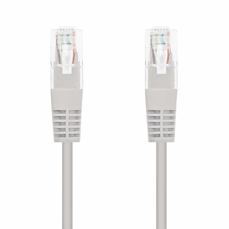 Cable de red rj45 utp nanocable 10.20.0415 cat.6/ 15m/ gris
