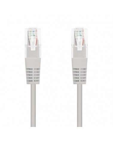 Cable de red rj45 utp nanocable 10.20.0415 cat.6/ 15m/ gris