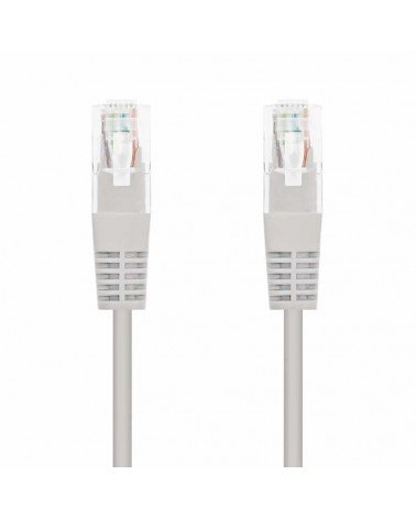 Cable de red rj45 utp nanocable 10.20.1302 cat.6/ 2m/ gris