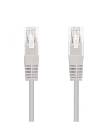 Cable de red rj45 utp nanocable 10.20.1310 cat.6/ 10m/ gris