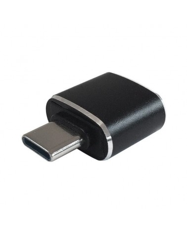 Adaptador usb 3.0 tipo-c aisens a108-0369/ usb tipo-c macho - usb hembra