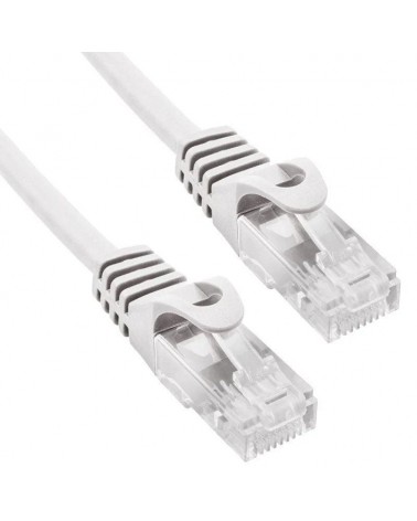 Cable de red rj45 utp phasak phk 1520 cat.6/ 20m/ gris