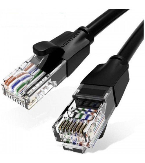 Cable de red rj45 utp vention ibebq cat.6/ 20m/ negro