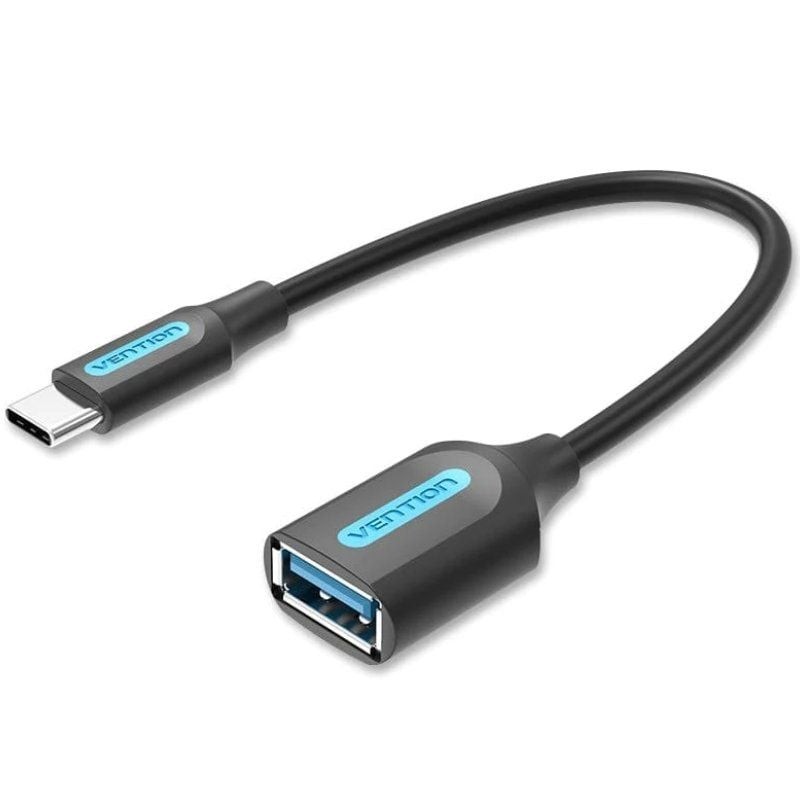 Adaptador usb 3.1 tipo-c vention ccvbb/ usb tipo-c macho - usb hembra