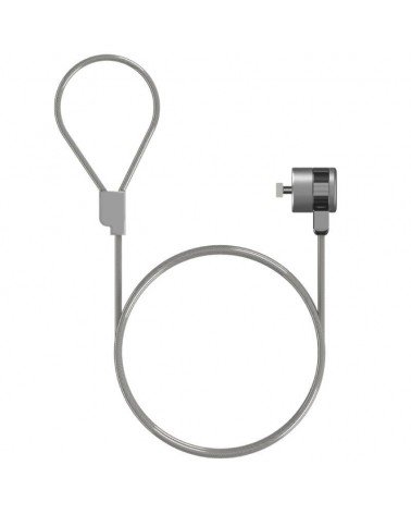 Cable de seguridad para portátiles aisens aslk-d40k02-sl/ 1.5m