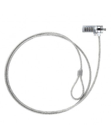 Cable de seguridad para portátiles tooq tqclkc0015/ 1.5m