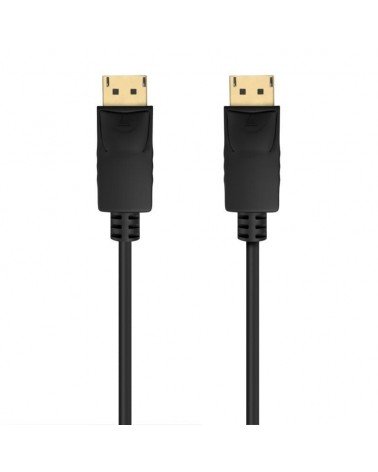 Cable displayport 1.2 ccs 4k aisens a124-0738/ displayport macho - displayport macho/ hasta 5w/ 2300mbps/ 1m/ negro