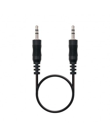 Cable estéreo nanocable 10.24.0101/ jack 3.5 macho - jack 3.5 macho/ 1.5m