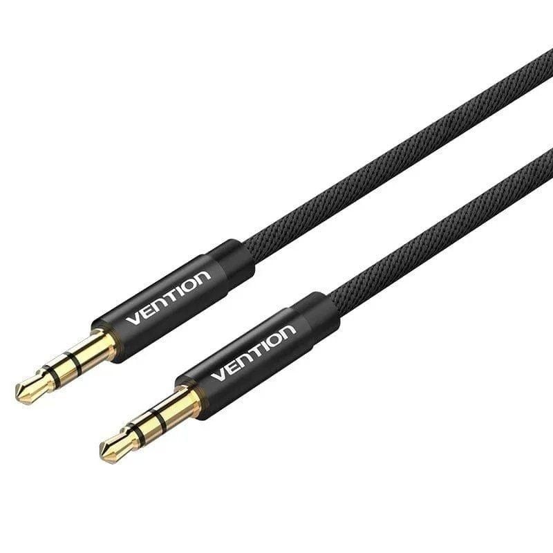 Cable estéreo vention bagbg/ jack 3.5 macho - jack 3.5 macho/ 1.5m/ negro