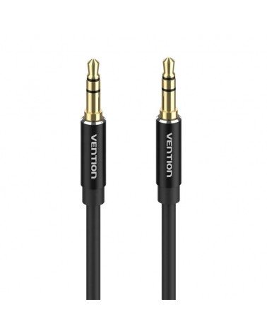 Cable estéreo vention baxbd/ jack 3.5 macho - jack 3.5 macho/ 50cm/ negro