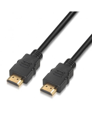 Cable hdmi 2.0 4k aisens a120-0120/ hdmi macho - hdmi macho/ hasta 10w/ 2250mbps/ 1.5m/ certificado/ negro