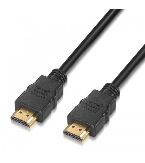 Cable hdmi 2.0 4k aisens a120-0122/ hdmi macho - hdmi macho/ hasta 10w/ 2250mbps/ 3m/ certificado/ negro