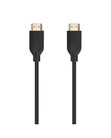 Cable hdmi 2.0 4k ccs aisens a120-0729/ hdmi macho - hdmi macho/ hasta 10w/ 2250mbps/ 1m/ negro
