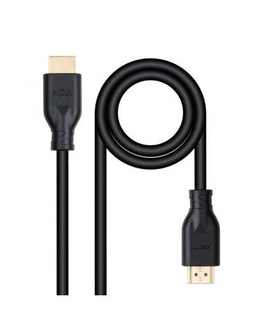 Cable hdmi 2.0 4k ccs nanocable 10.15.3900/ hdmi macho - hdmi macho/ 50cm/ negro