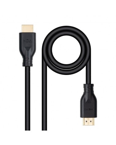 Cable hdmi 2.0 4k ccs nanocable 10.15.3901/ hdmi macho - hdmi macho/ 1m/ negro