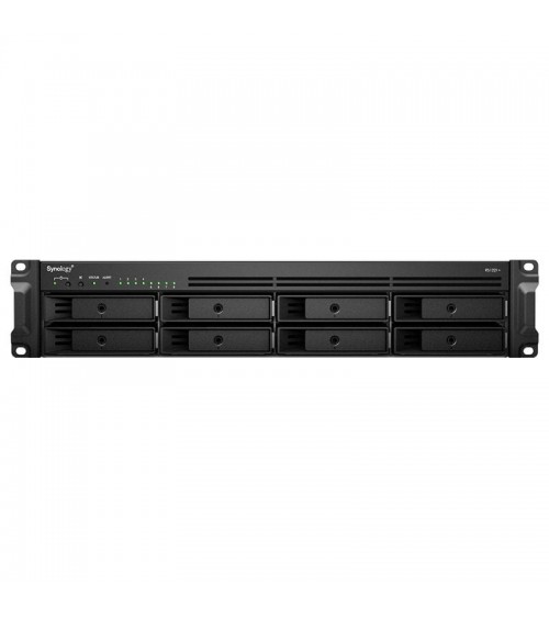Nas synology diskstation rs1221rp+/ 8 bahías 3.5'- 2.5'/ 4gb ddr4/ formato 2u