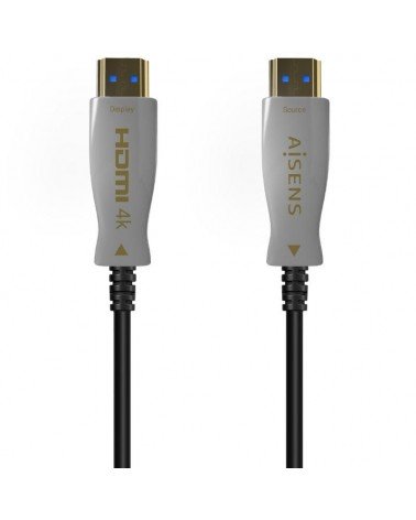 Cable hdmi 2.0 aoc 4k aisens a148-0699/ hdmi macho - hdmi macho/ 125m/ negro