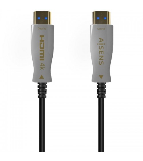Cable hdmi 2.0 aoc 4k aisens a148-0700/ hdmi macho - hdmi macho/ 150m/ negro