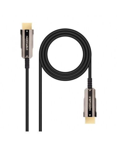 Cable hdmi 2.0 aoc 4k nanocable 10.15.2015/ hdmi macho - hdmi macho/ 15m/ negro