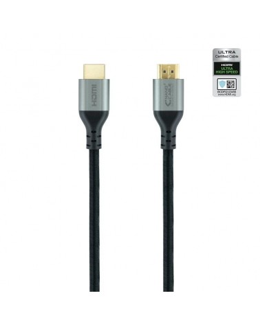 Cable hdmi 2.1 8k nanocable 10.15.8101/ hdmi macho - hdmi macho/ 1m/ certificado/ negro