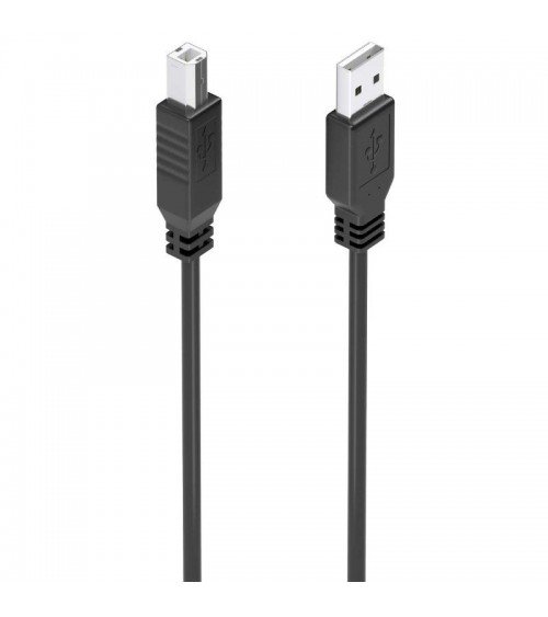 Cable alargador usb 2.0 con amplificador aisens a101-0881/ usb macho - usb tipo-b macho/ 10m/ negro