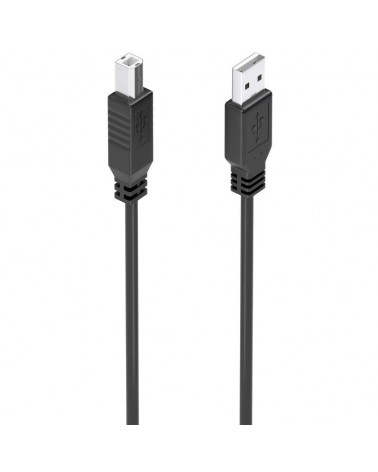 Cable alargador usb 2.0 con amplificador aisens a101-0881/ usb macho - usb tipo-b macho/ 10m/ negro
