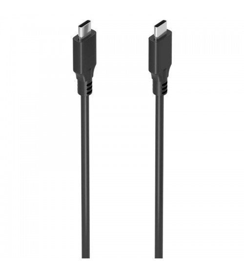 Cable usb 3.2 tipo-c aisens a107-0874 20gbps 5a 100w/ usb tipo-c macho - usb tipo-c macho/ hasta 100w/ 2m/ gris