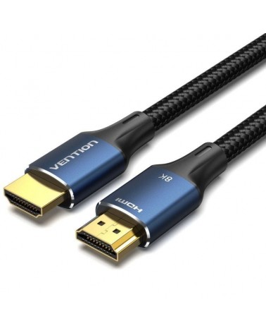 Cable hdmi 2.1 8k vention alglg/ hdmi macho - hdmi macho/ 1,5m/ azul