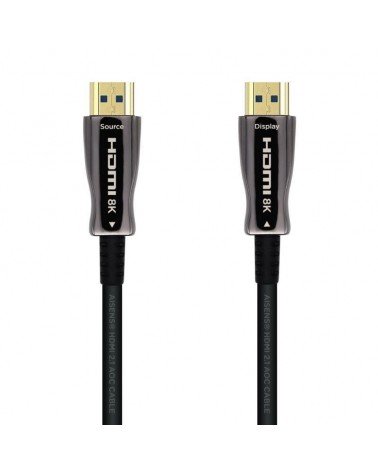 Cable hdmi 2.1 aoc 8k aisens a153-0516/ hdmi macho - hdmi macho/ 15m/ negro