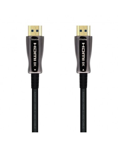 Cable hdmi 2.1 aoc 8k aisens a153-0524/ hdmi macho - hdmi macho/ 100m/ negro
