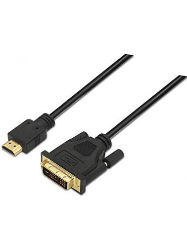 Cable hdmi nanocable 10.15.0503/ dvi macho - hdmi macho/ 3m/ negro