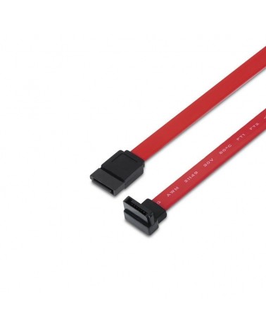 Cable sata aisens a130-0155/ sata hembra - sata hembra/ hasta 0.1w/ 768mbps/ 50cm/ rojo