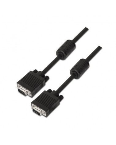 Cable svga aisens a113-0071/ vga macho - vga macho/ hasta 3w/ 10mbps/ 1.8m/ negro