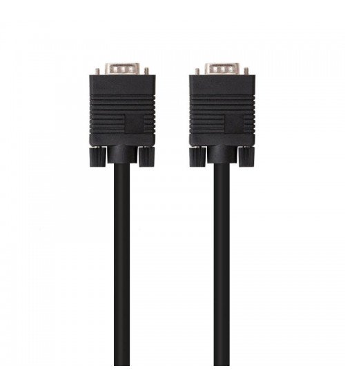 Cable svga nanocable 10.15.1302/ vga macho - vga macho/ 1.8m/ negro