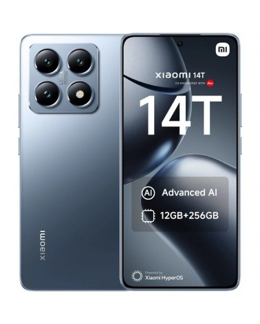 Smartphone xiaomi 14t 12gb/ 256gb/ 6.67'/ 5g/ azul