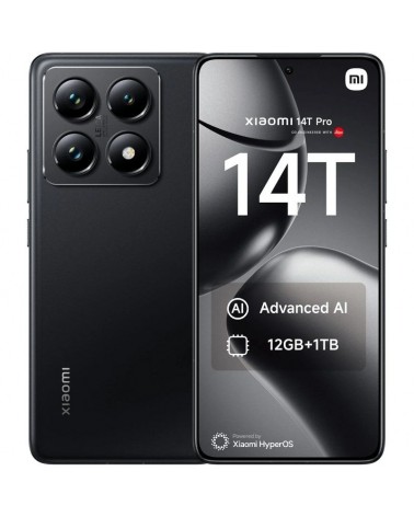 Smartphone xiaomi 14t pro 12gb/ 1tb/ 6.67'/ 5g/ negro titanio