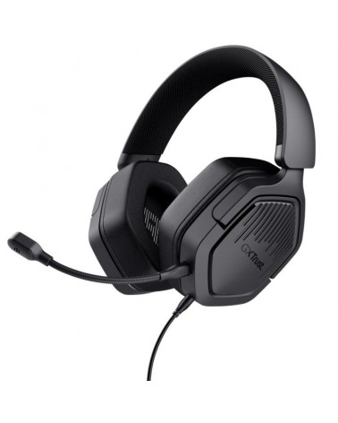 Auriculares gaming con micrófono trust gaming gxt 492 carus/ jack 3.5/ negros