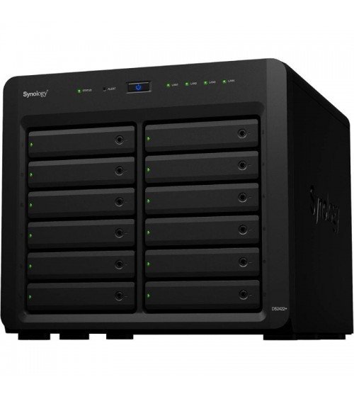 Nas synology diskstation ds2422+/ 12 bahías 3.5'- 2.5'/ 4gb ddr4/ formato torre