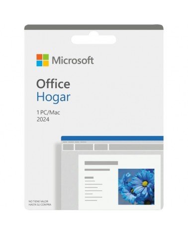 Microsoft office hogar 2024/ 1 usuario/ licencia perpetua