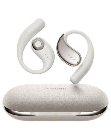 Auriculares bluetooth xiaomi openwear stereo con estuche de carga/ autonomía 7h/ beige